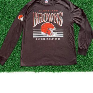 Nfl Men's Brown and Black Shirt